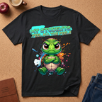 Teacher T‑Shirt — “My Students Feel All The Feels” Cute Turtle Emotional Support Tee