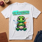 Teacher T‑Shirt — “My Students Feel All The Feels” Cute Turtle Emotional Support Tee