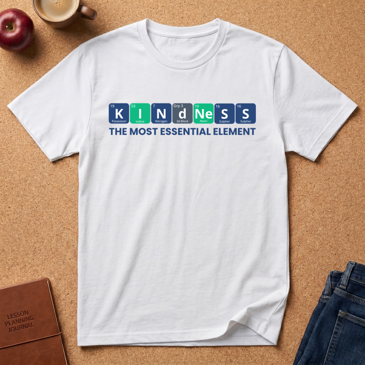 Kindness Elements Graphic T‑Shirt — "The Most Essential Element"