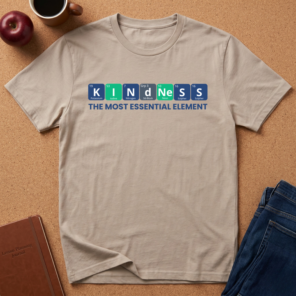 Kindness Elements Graphic T‑Shirt — "The Most Essential Element"