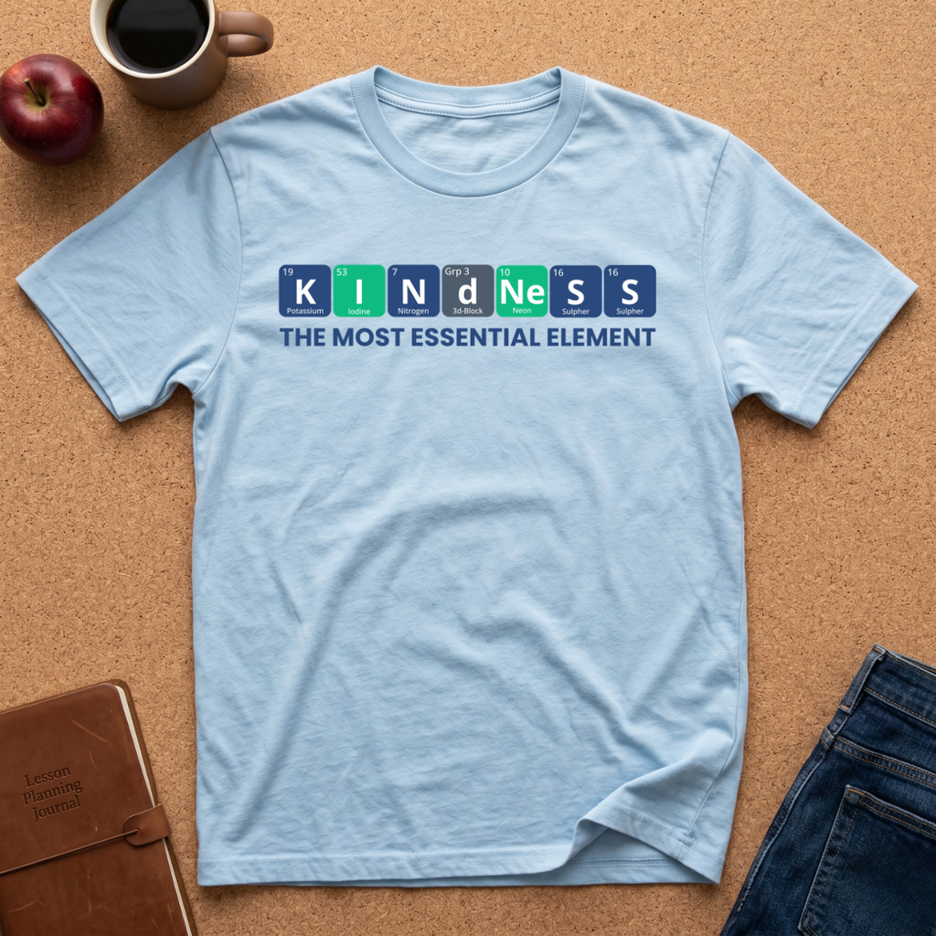 Kindness Elements Graphic T‑Shirt — "The Most Essential Element"