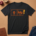 OMG! Chemistry Pun T-Shirt — Funny Oxygen Magnesium Element Tee