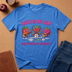 Math Is My Jam T-Shirt — Cute Fruit Band Graphic Tee for Teachers & Students