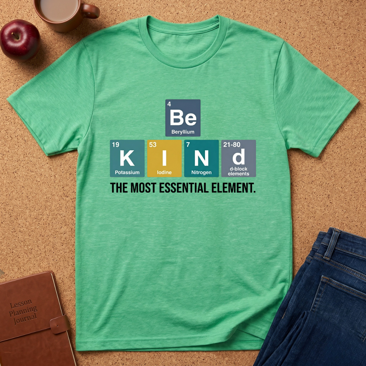 Be Kind Periodic Table T-Shirt