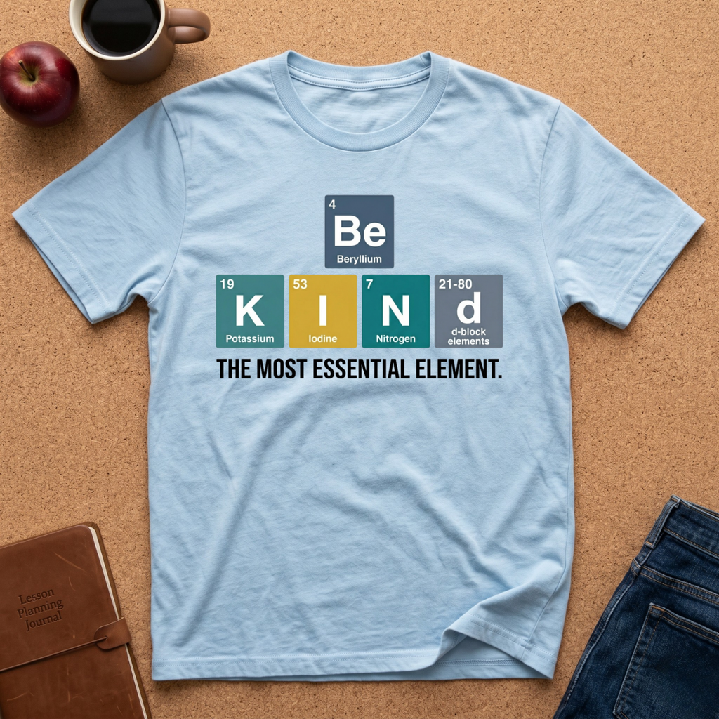 Be Kind Periodic Table T-Shirt
