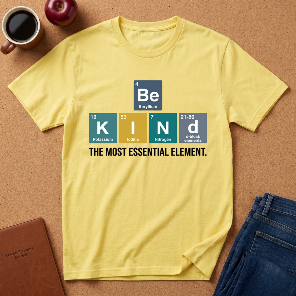 Be Kind Periodic Table T-Shirt
