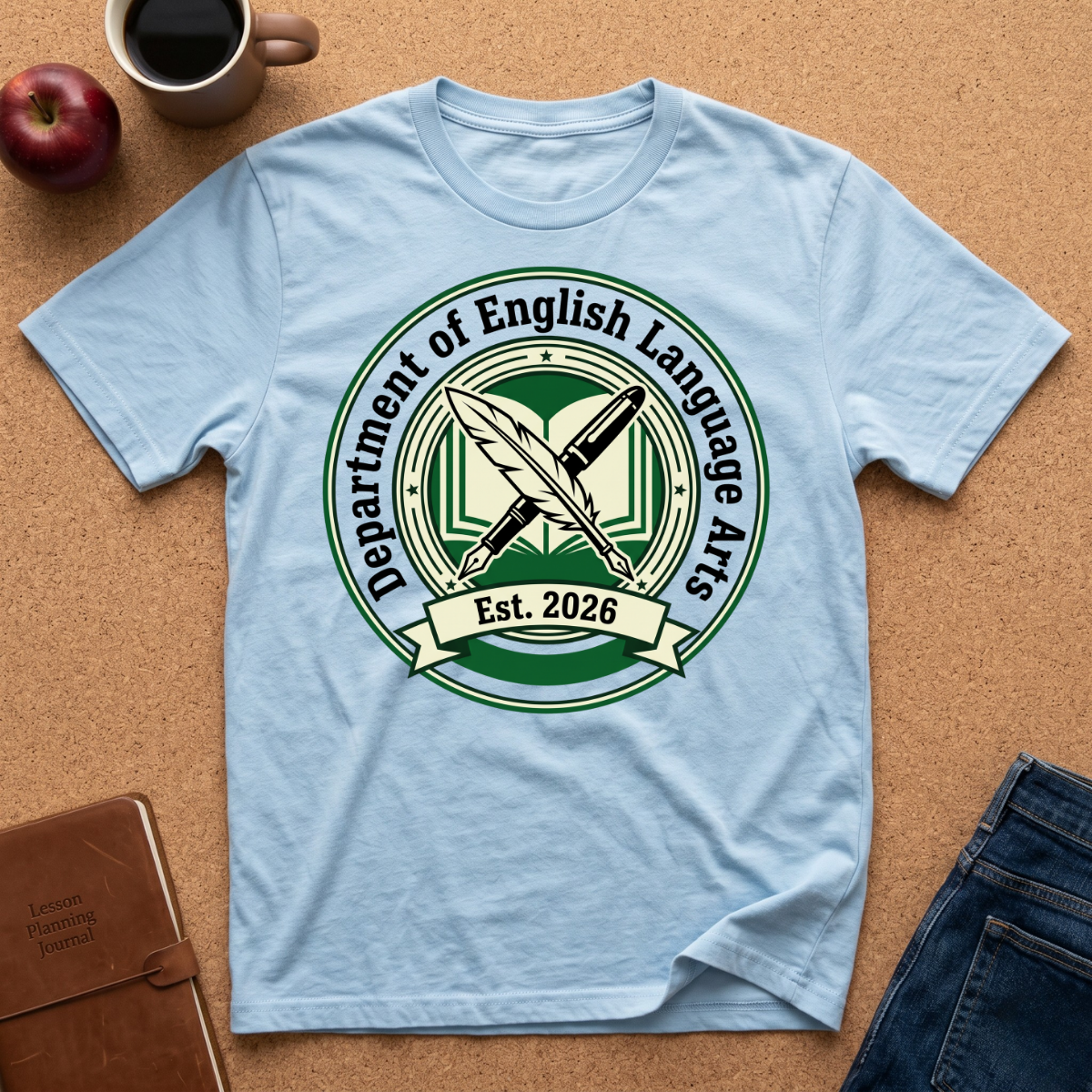 Department of English Language T-Shirt — Est. 2026 University Style Tee