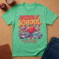 Middle School Pit Crew Apple T-Shirt