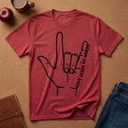 I Love You (ASL) T-Shirt — 'Love Needs No Words' Graphic Tee