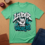Louder Than Words Graphic Tee — I Love You Hand Sign Streetwear T-Shirt