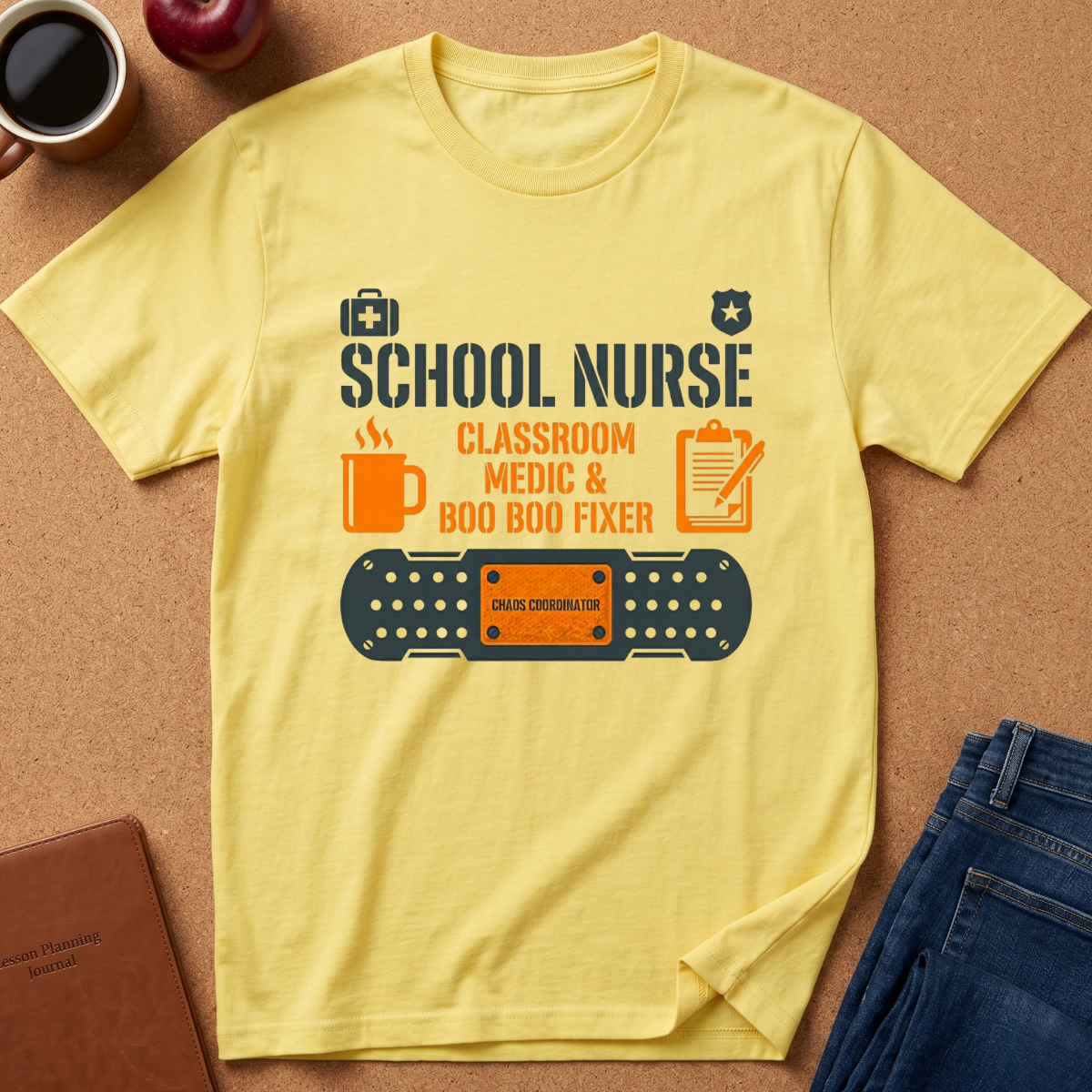 School Nurse "Classroom Medic & Boo Boo Fixer" T-Shirt