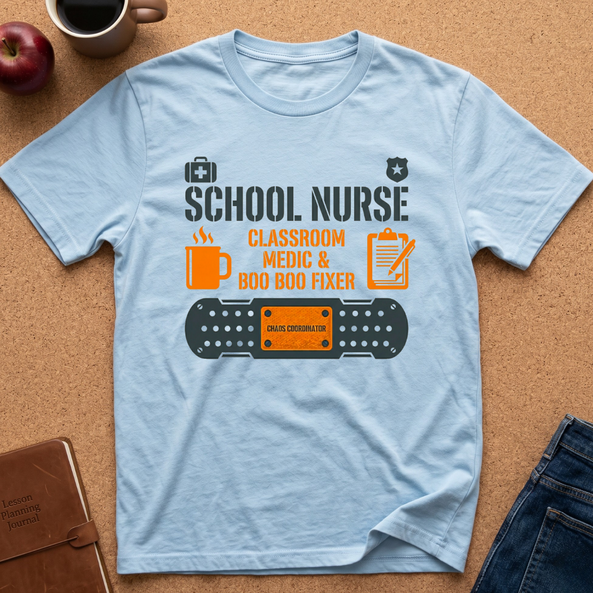School Nurse "Classroom Medic & Boo Boo Fixer" T-Shirt