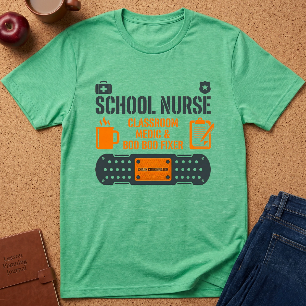 School Nurse "Classroom Medic & Boo Boo Fixer" T-Shirt