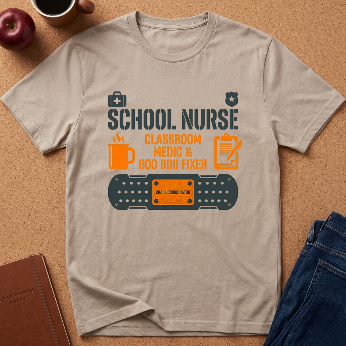 School Nurse "Classroom Medic & Boo Boo Fixer" T-Shirt