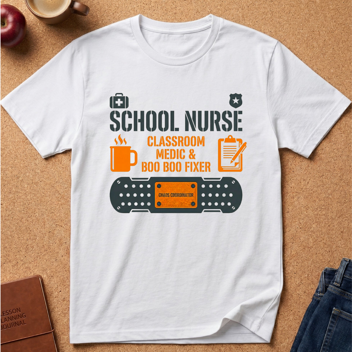 School Nurse "Classroom Medic & Boo Boo Fixer" T-Shirt
