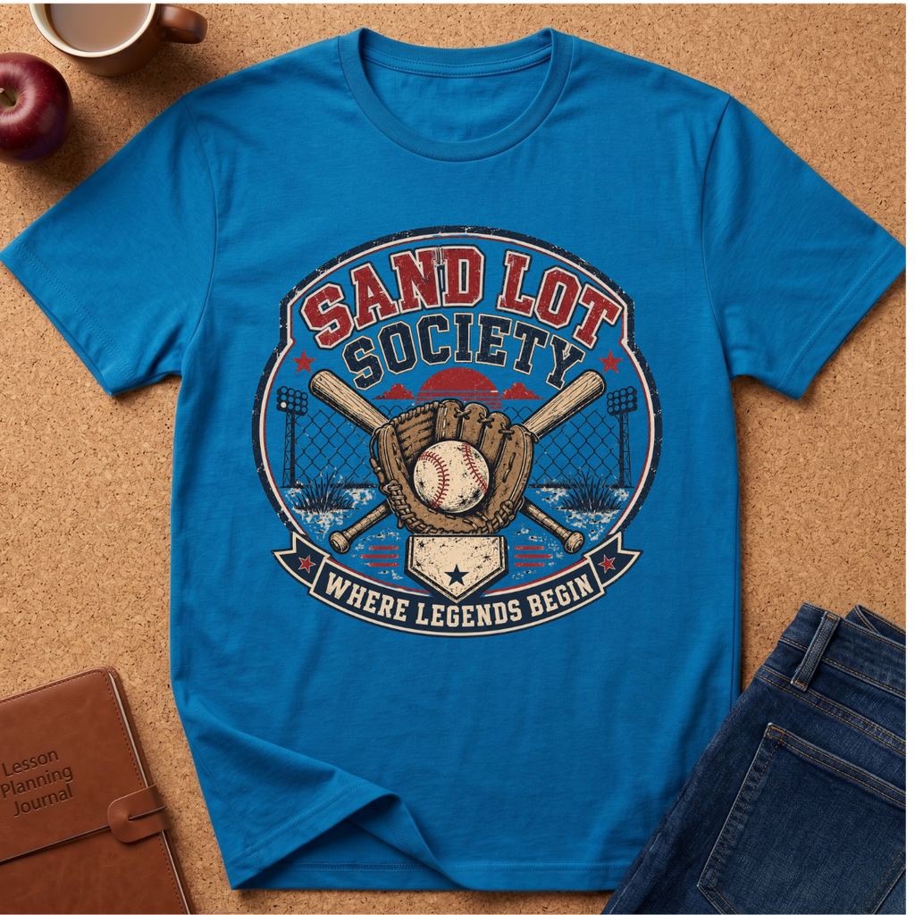 Sand Lot Society Baseball T-Shirt