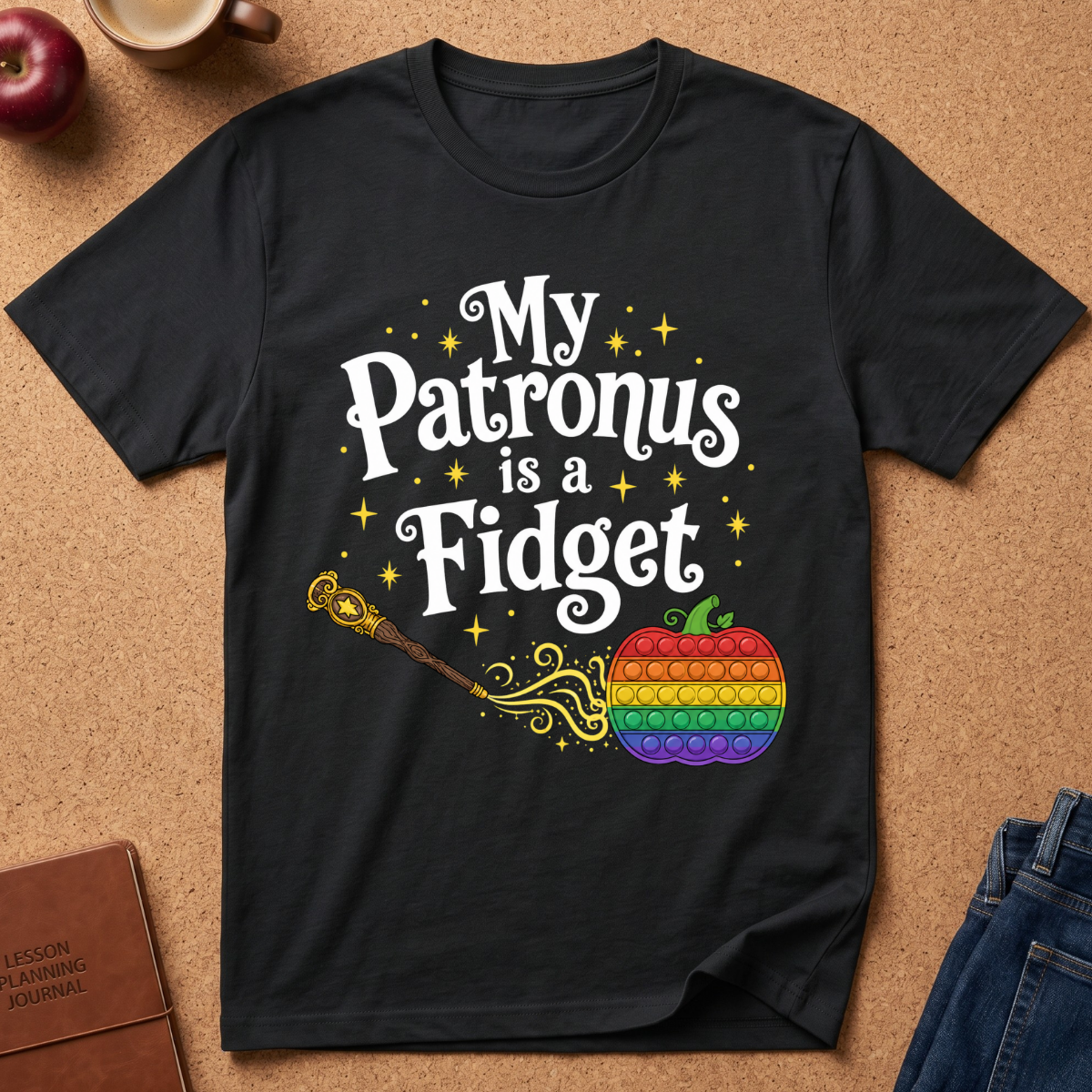 My Patronus Is a Fidget T-Shirt