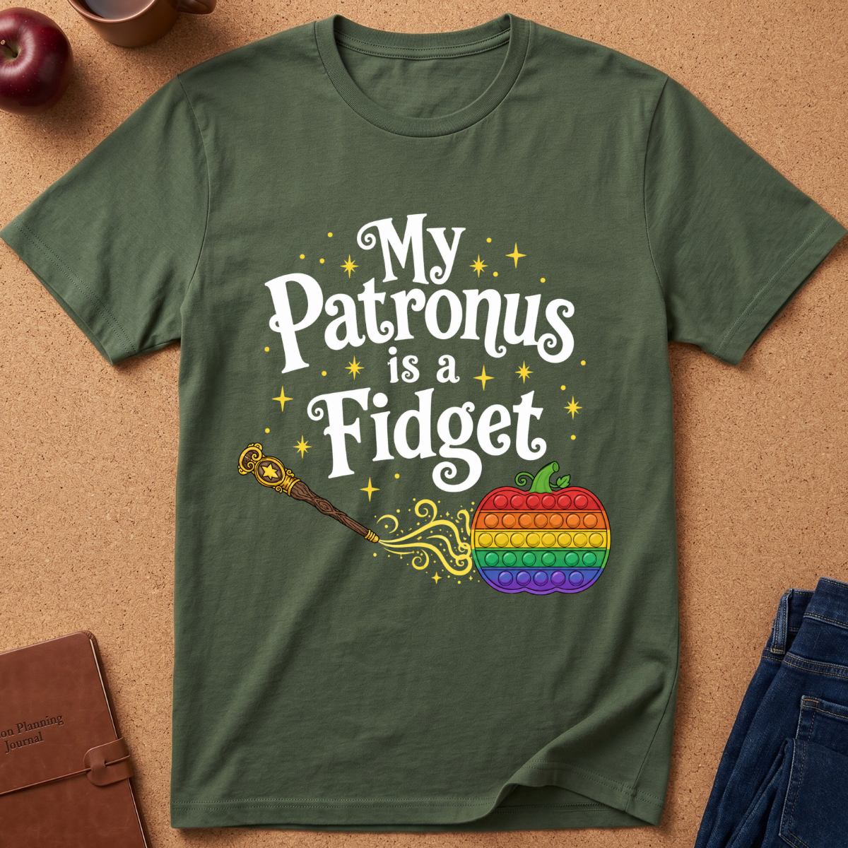 My Patronus Is a Fidget T-Shirt