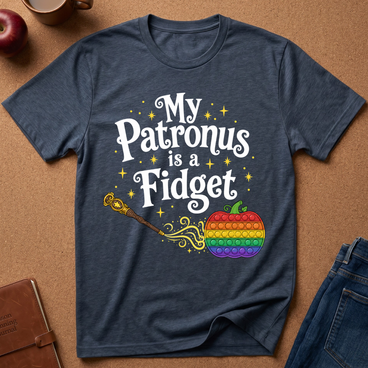 My Patronus Is a Fidget T-Shirt