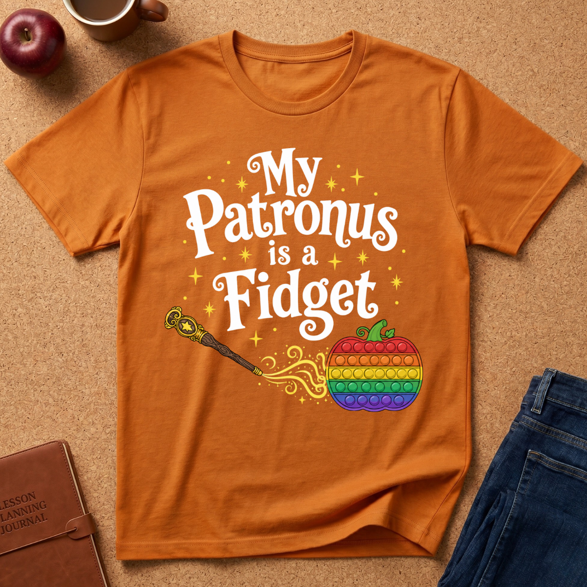 My Patronus Is a Fidget T-Shirt