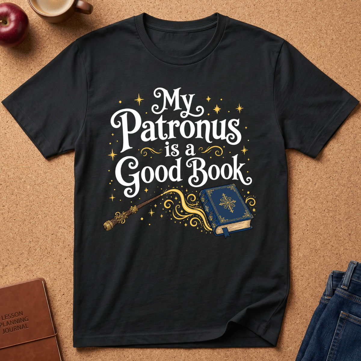My Patronus Is a Good Book T-Shirt