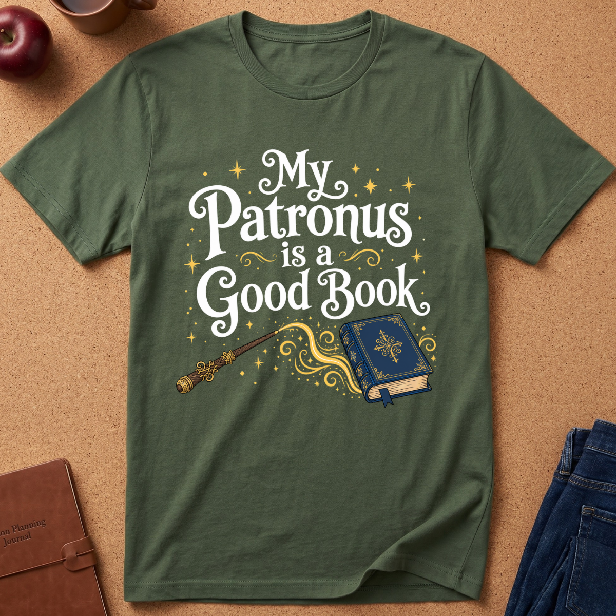 My Patronus Is a Good Book T-Shirt