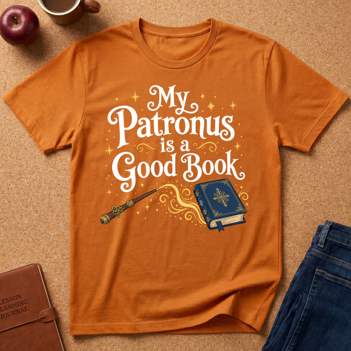 My Patronus Is a Good Book T-Shirt
