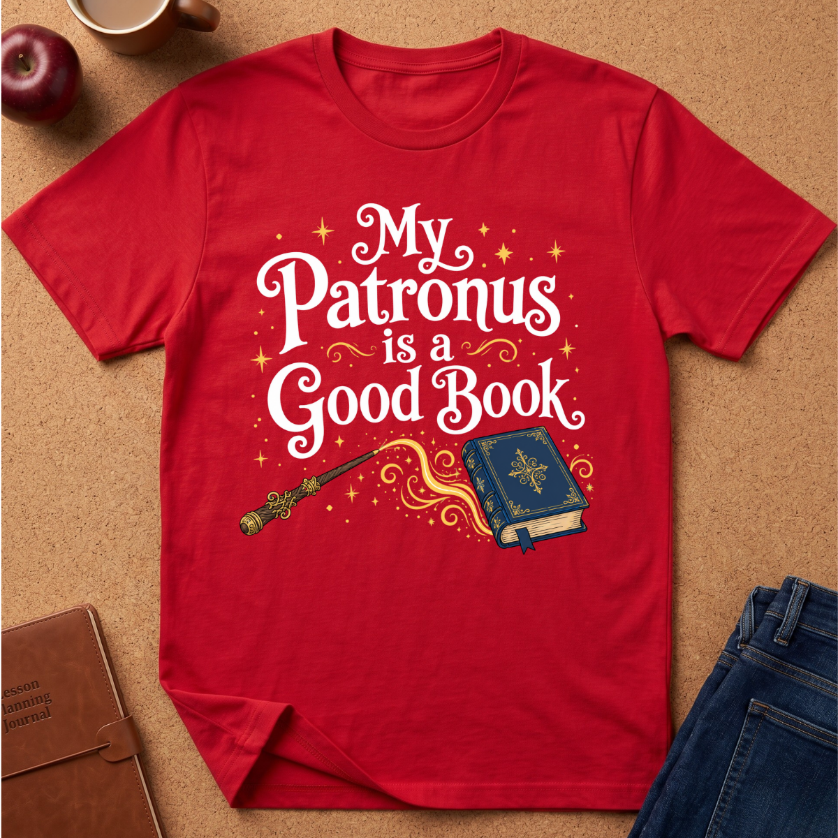 My Patronus Is a Good Book T-Shirt