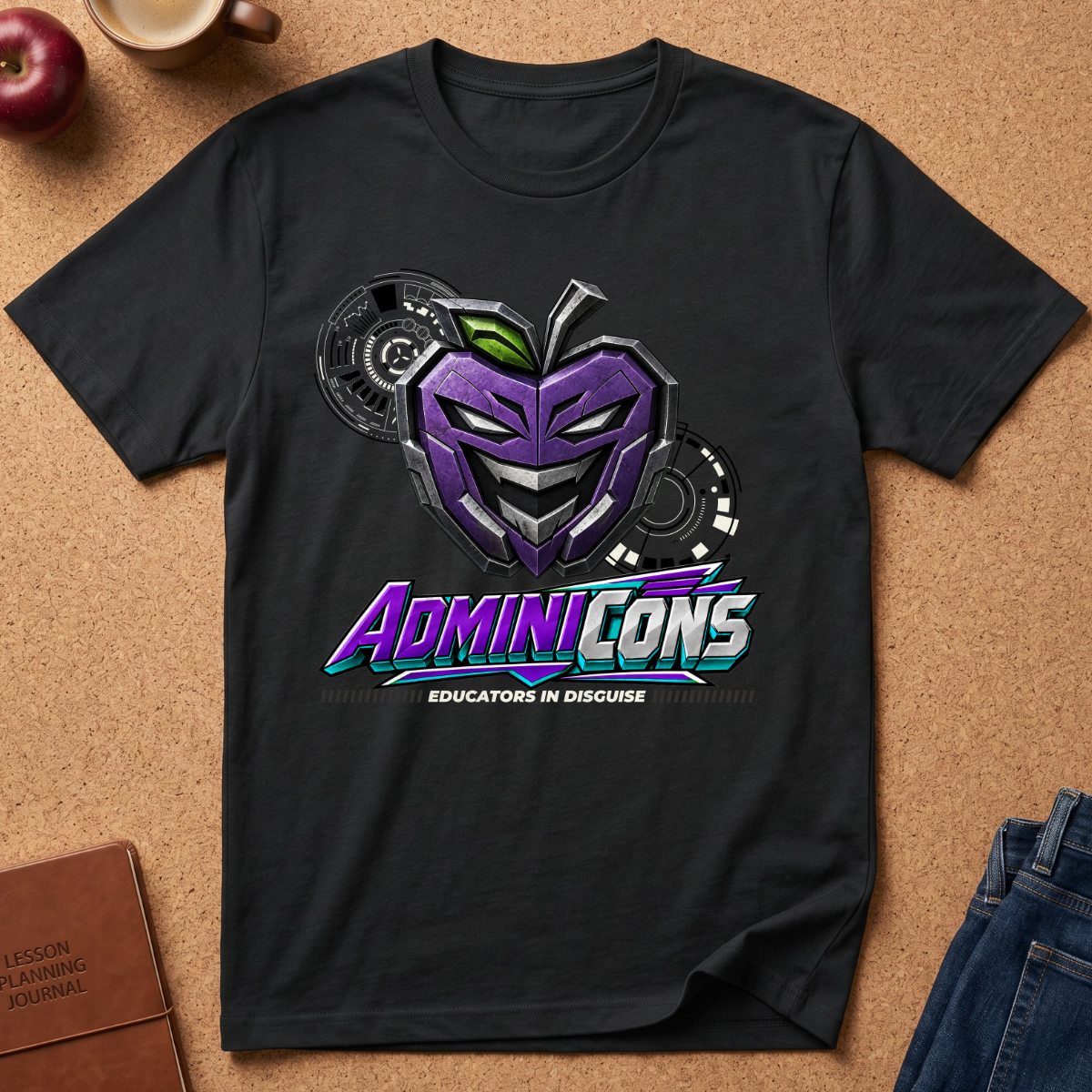 Adminicons Apple T-Shirt