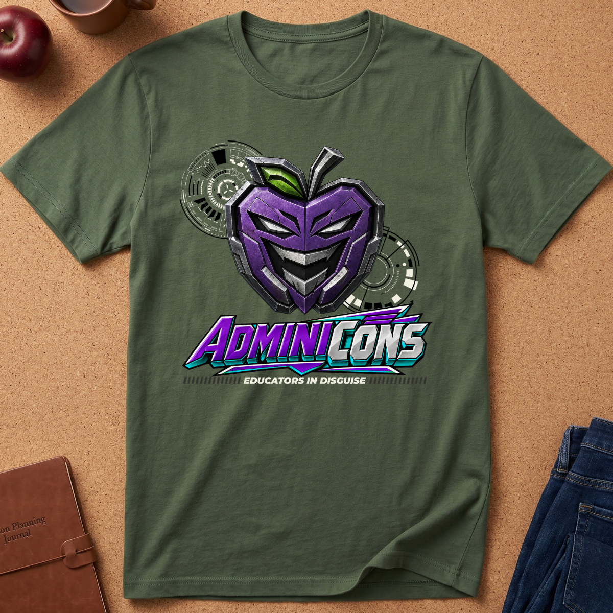 Adminicons Apple T-Shirt