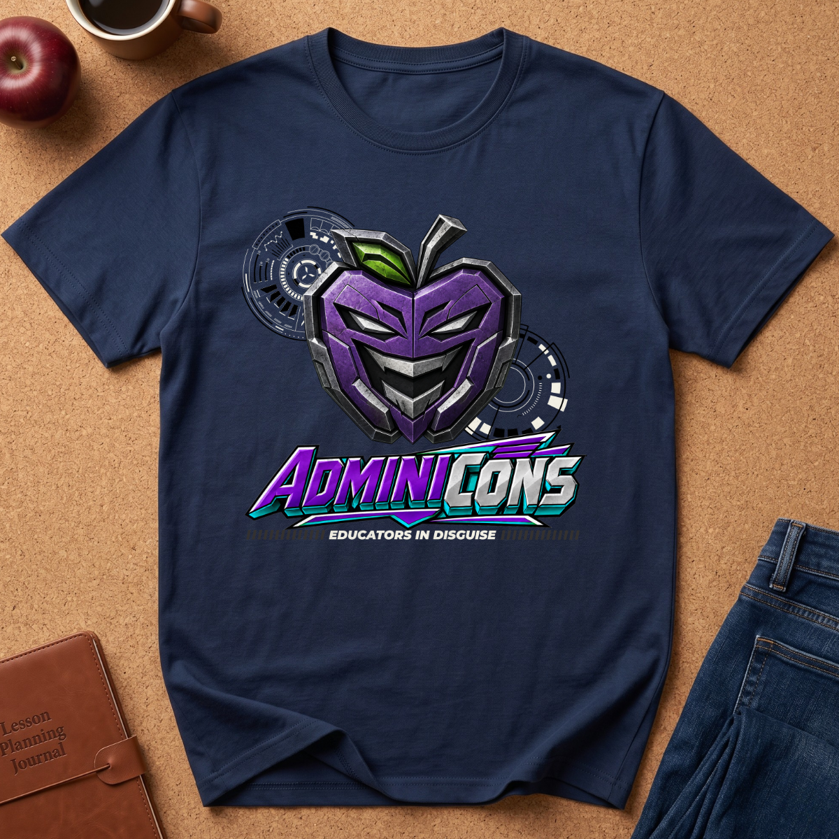 Adminicons Apple T-Shirt