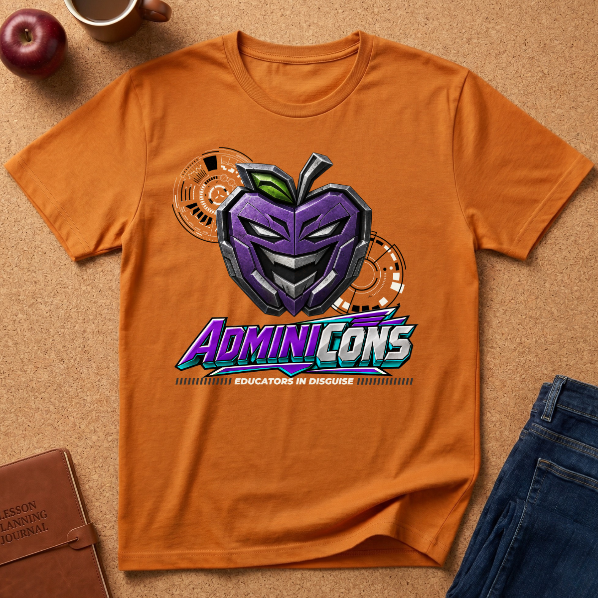 Adminicons Apple T-Shirt
