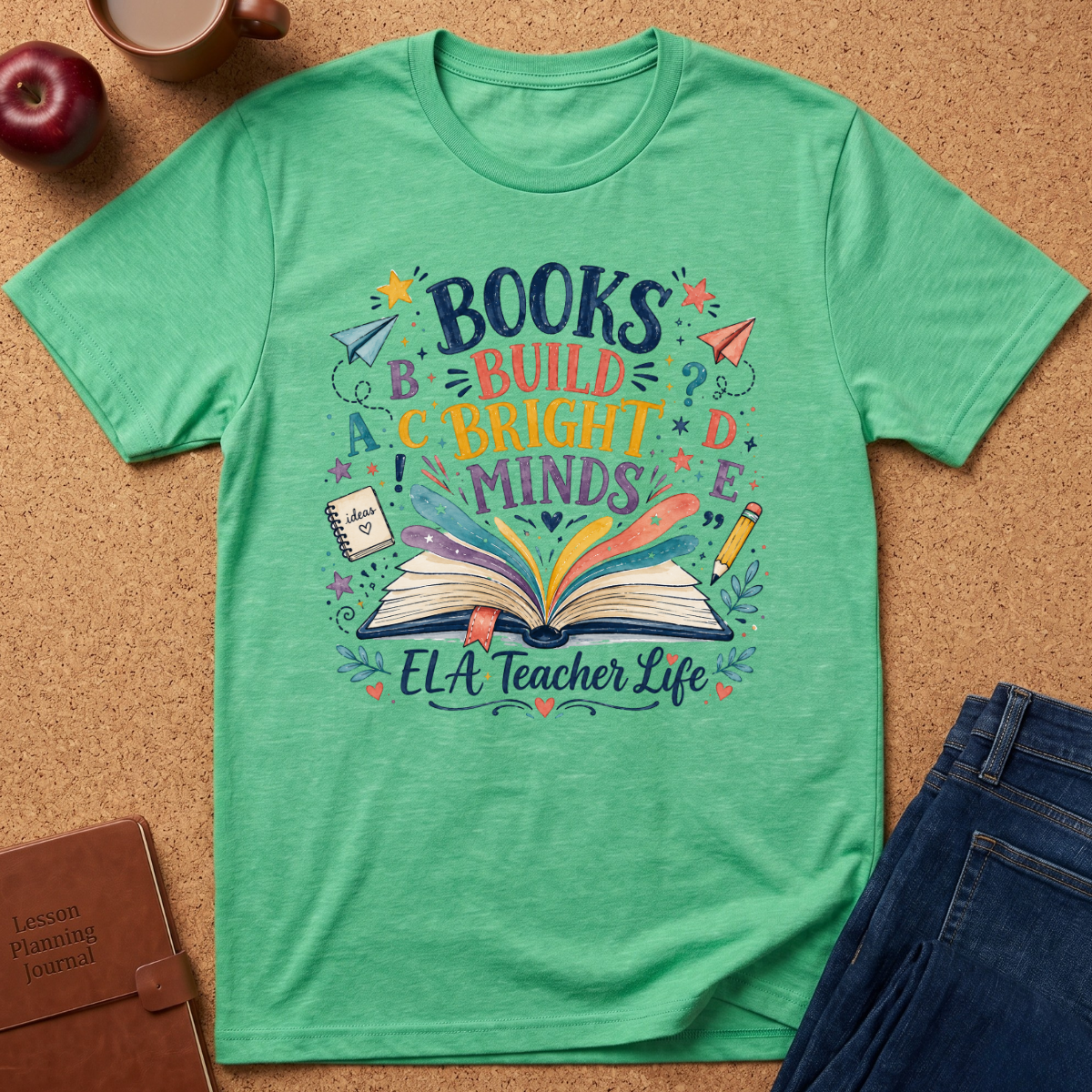 Books Build Bright Minds T-Shirt