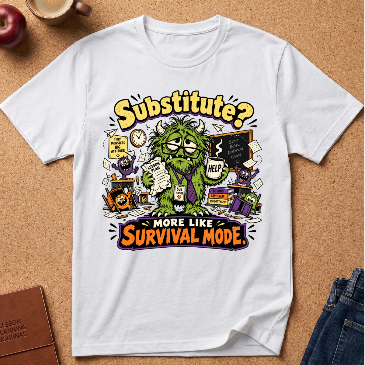 Substitute? Survival Mode T-Shirt