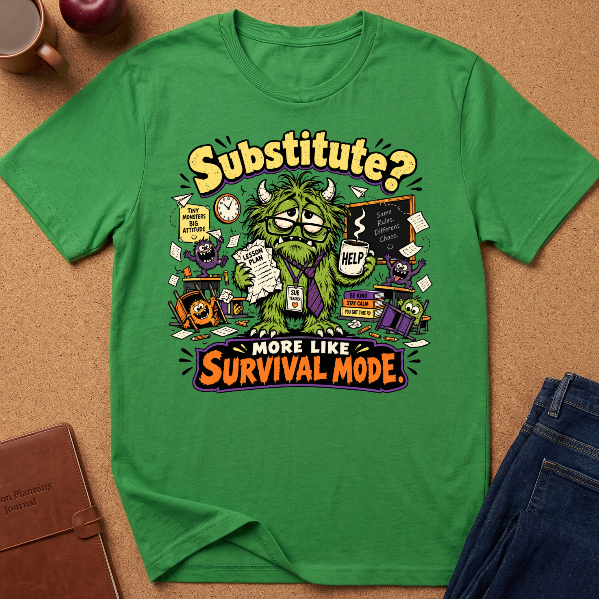 Substitute? Survival Mode T-Shirt