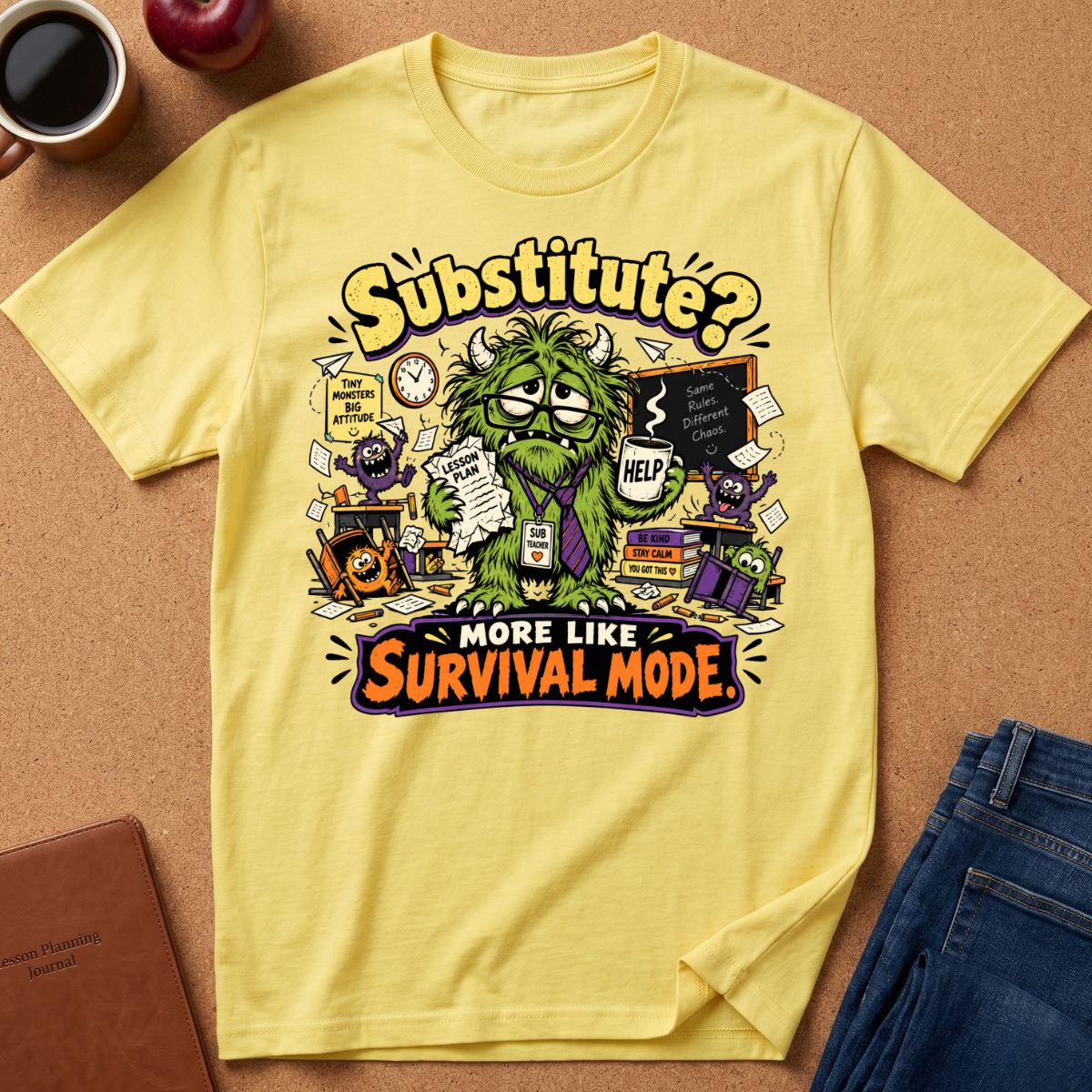 Substitute? Survival Mode T-Shirt