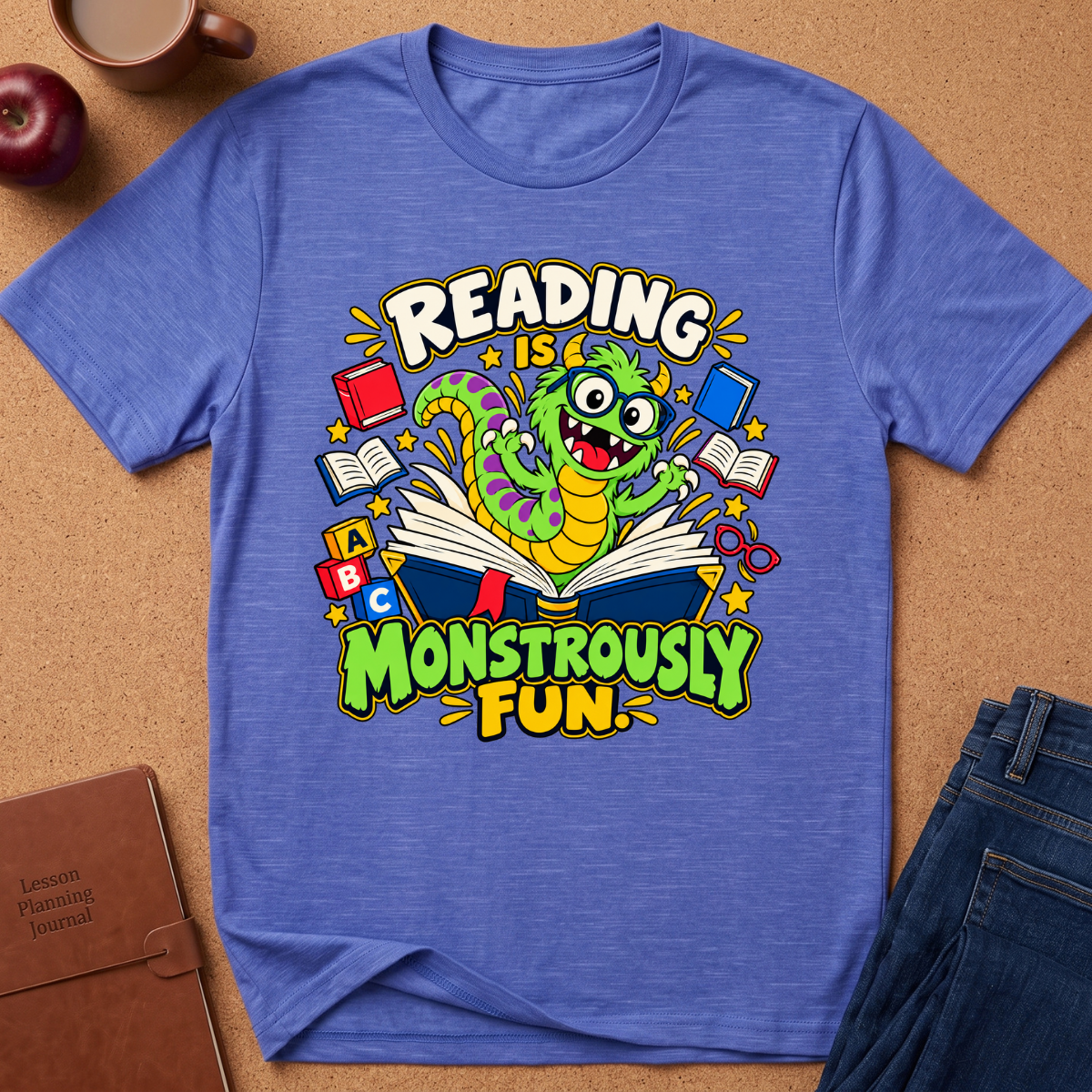 Reading is Monstrously Fun T-Shirt