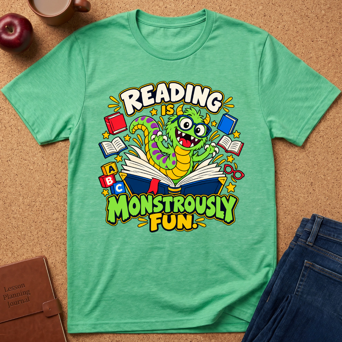 Reading is Monstrously Fun T-Shirt