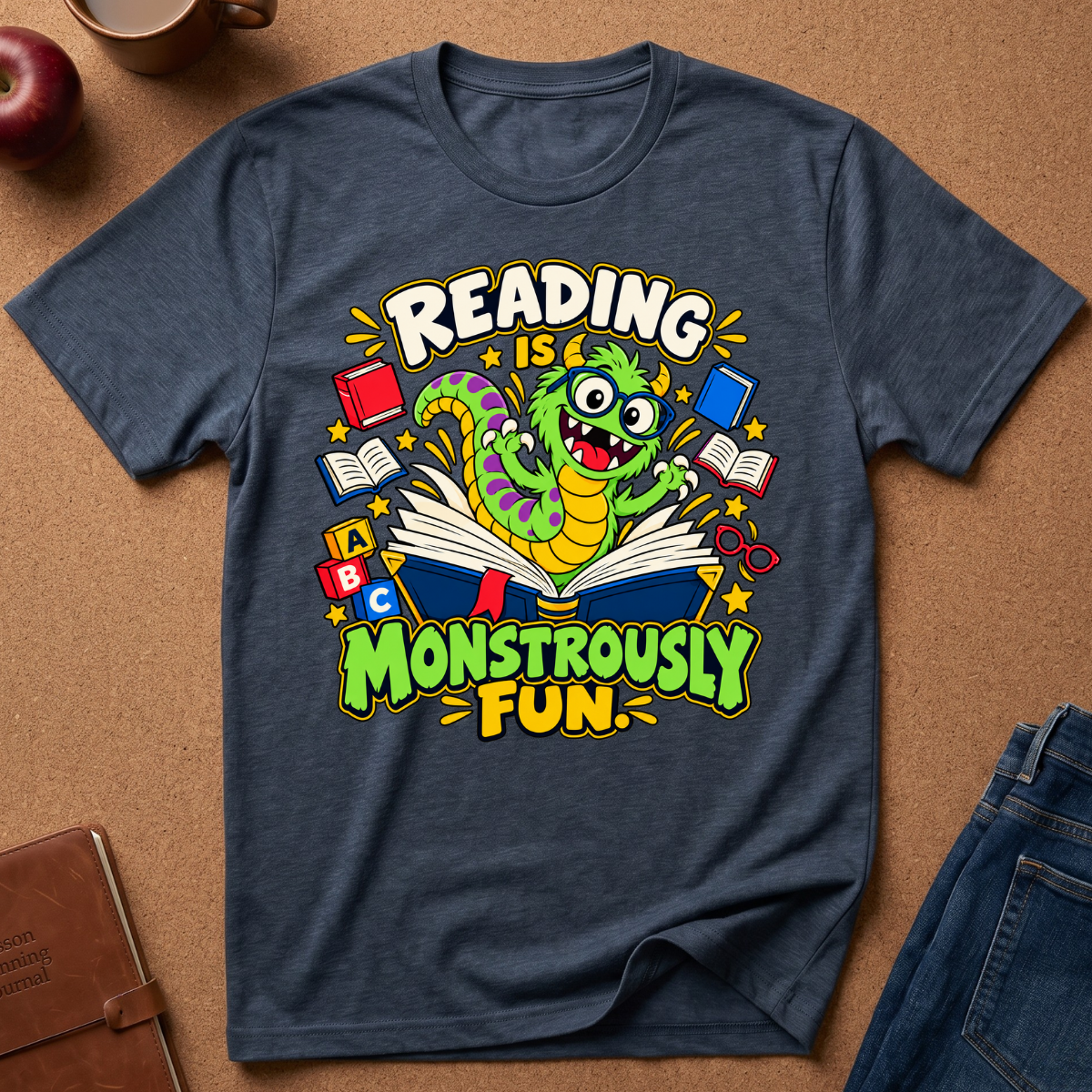 Reading is Monstrously Fun T-Shirt