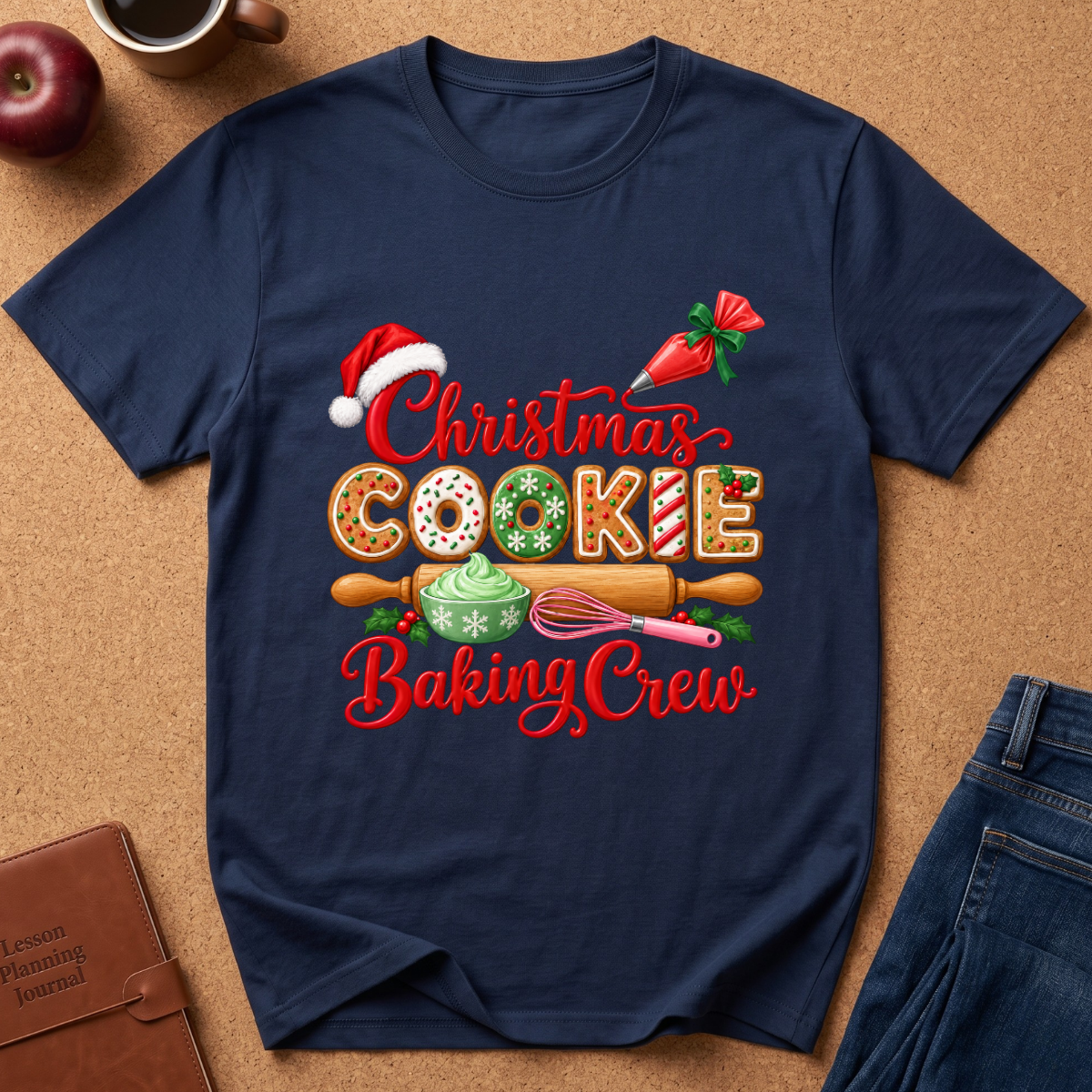 Christmas Cookie Baking Crew T-Shirt