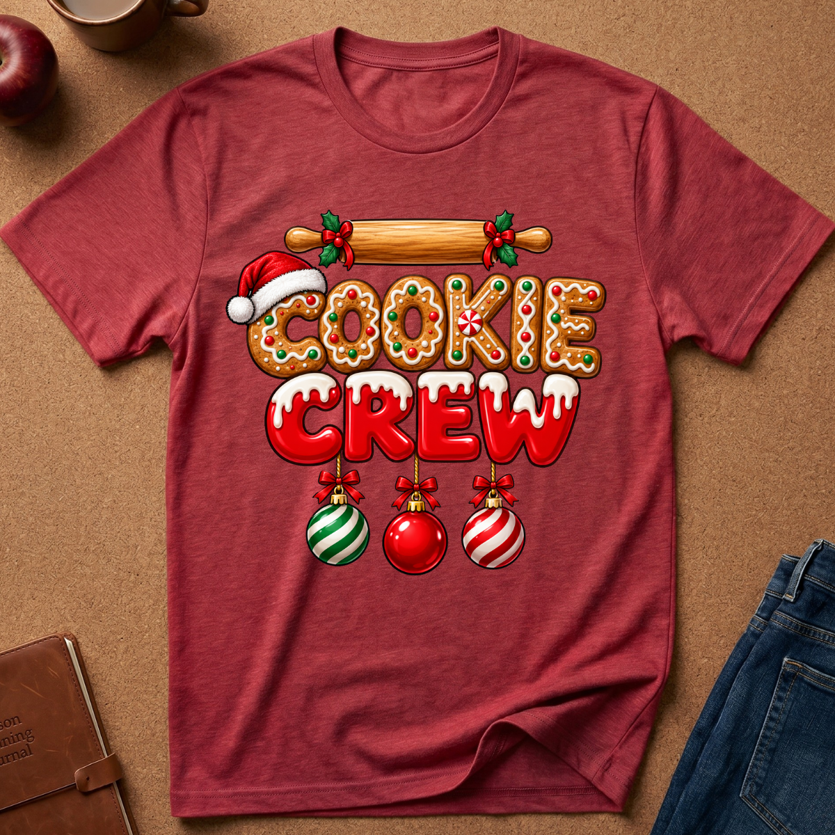 Cookie Crew Christmas T‑Shirt
