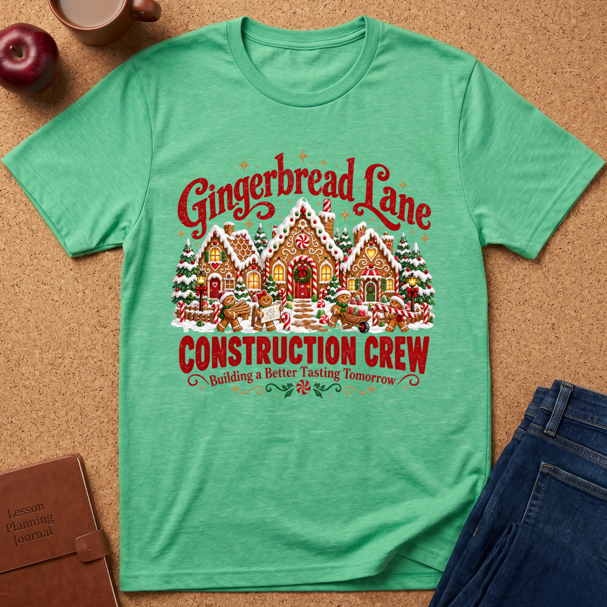 Gingerbread Lane Construction Crew T-Shirt