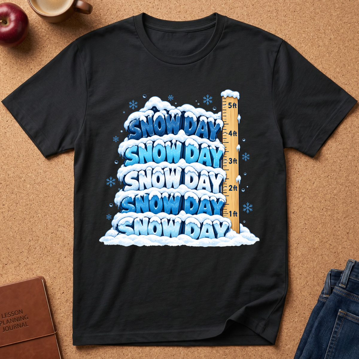 Snow Day Deep T-Shirt