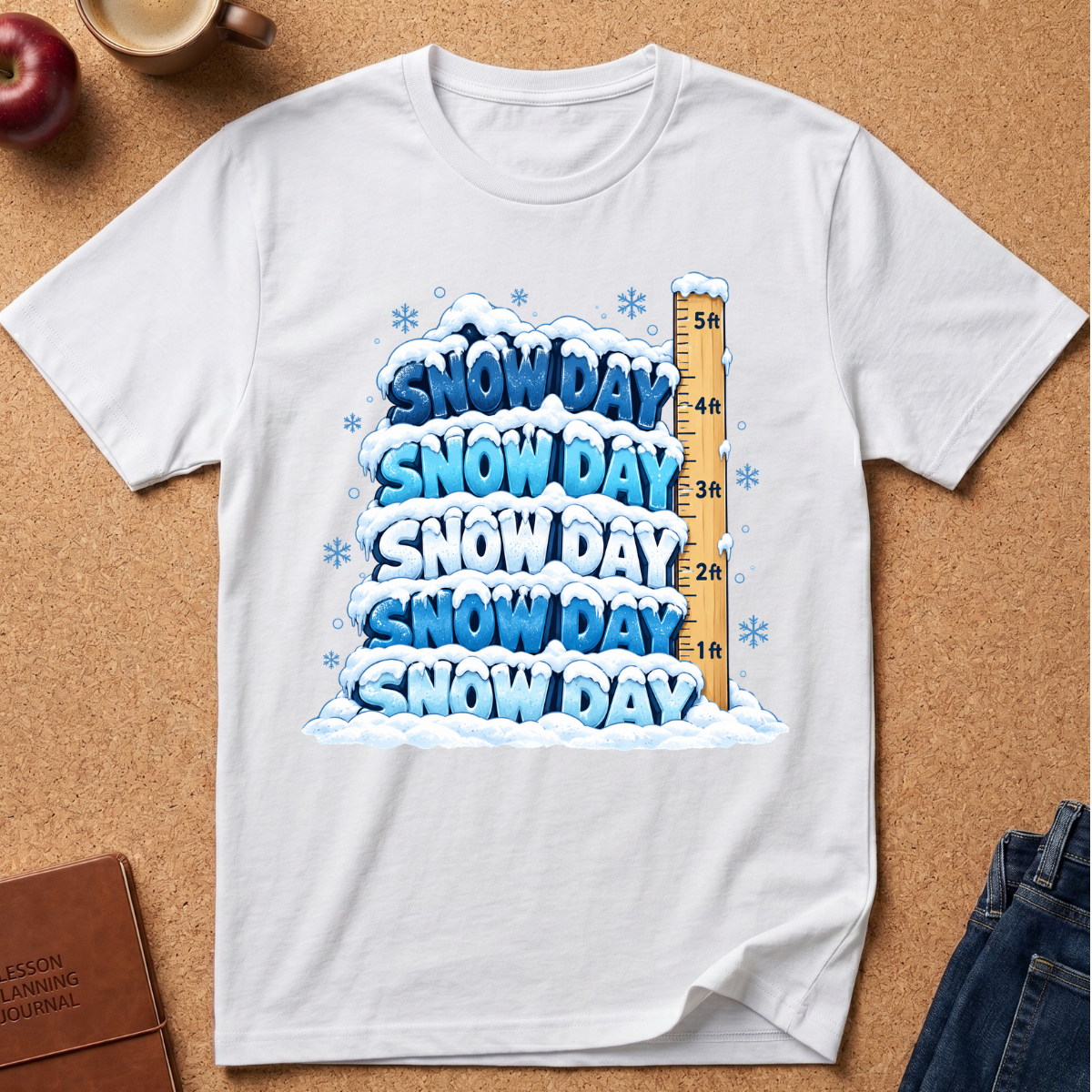 Snow Day Deep T-Shirt