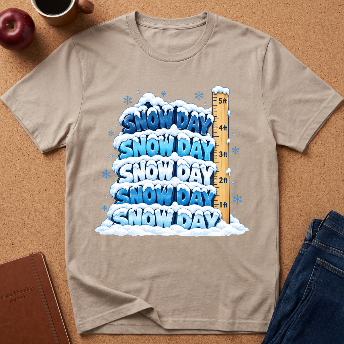 Snow Day Deep T-Shirt
