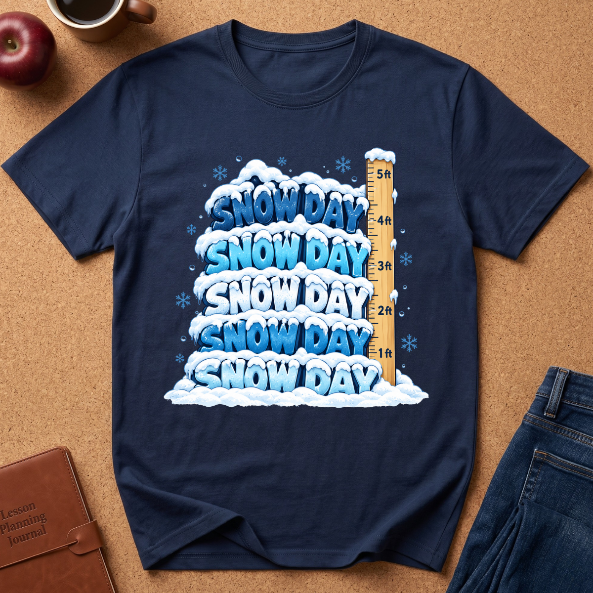 Snow Day Deep T-Shirt