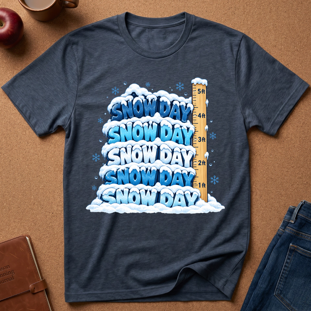 Snow Day Deep T-Shirt
