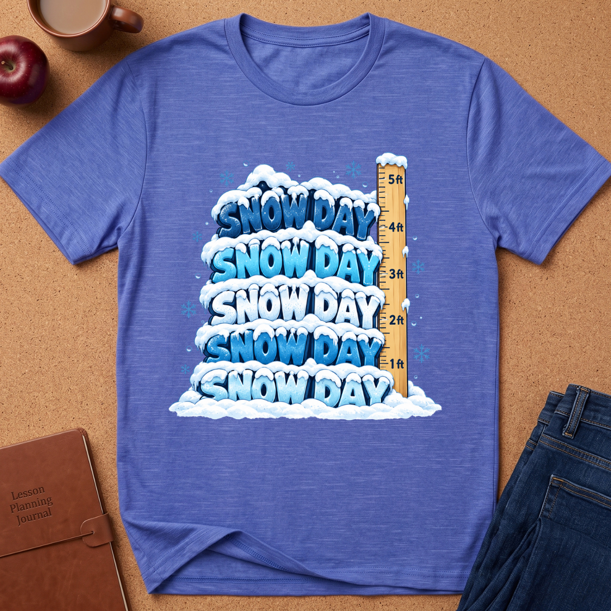 Snow Day Deep T-Shirt