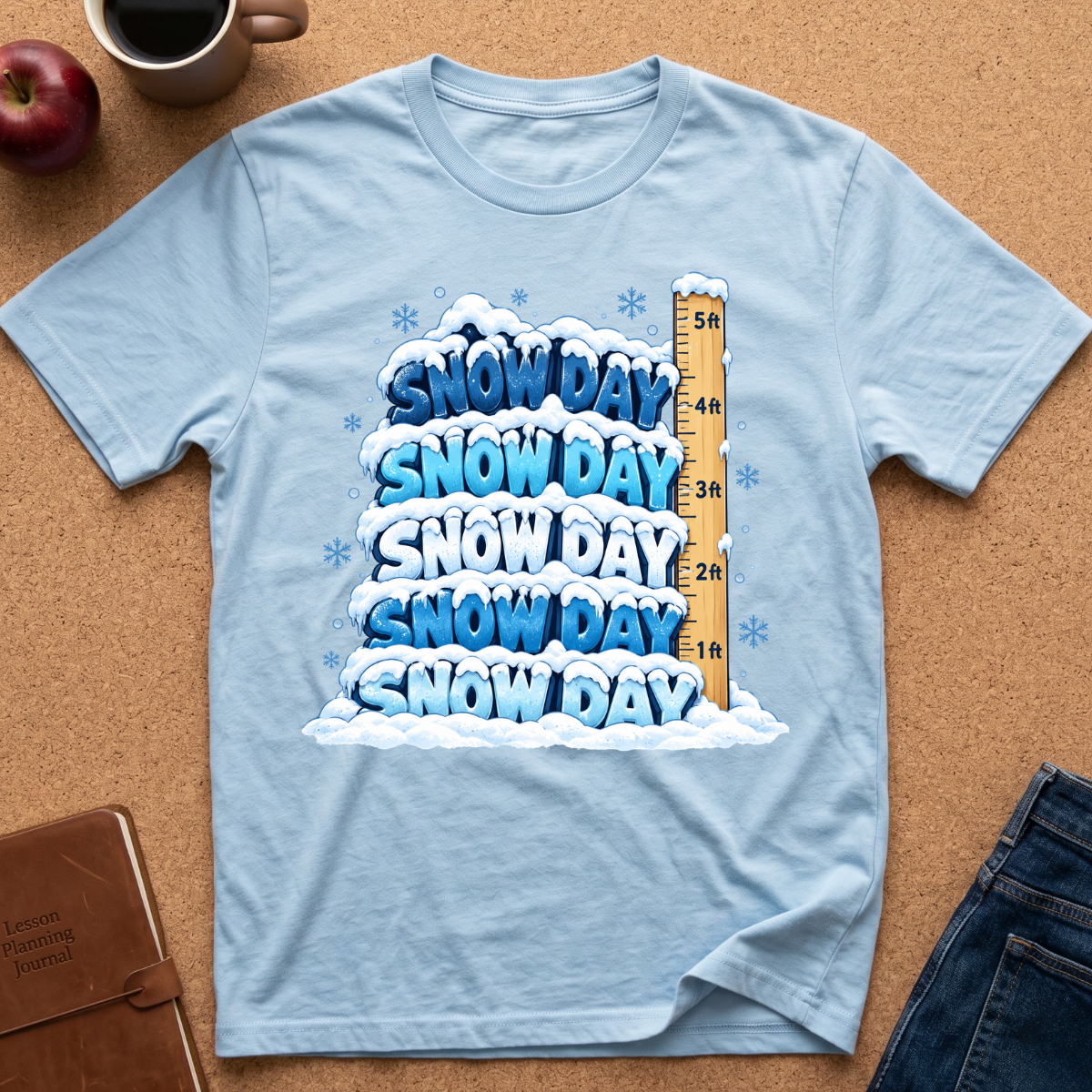 Snow Day Deep T-Shirt