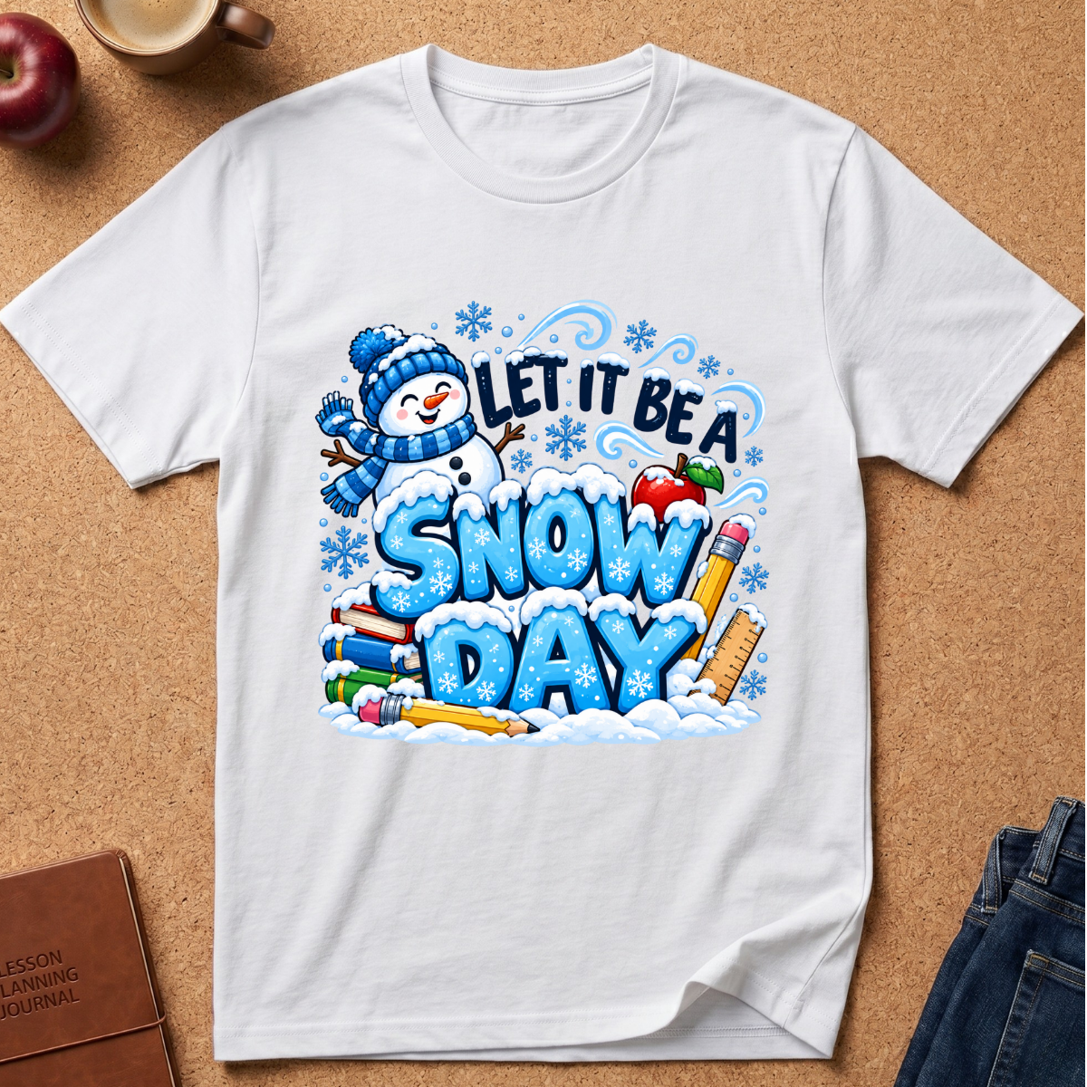 Let It Be a Snow Day T-Shirt